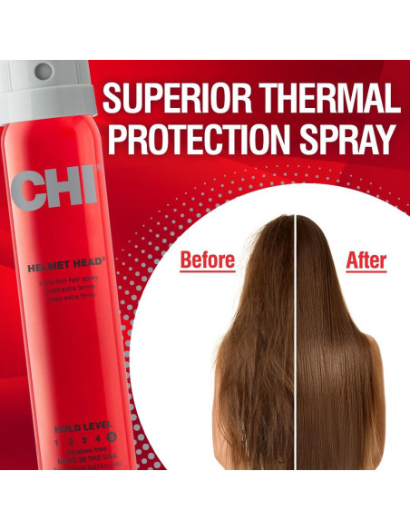 Laca para Cabello CHI Casco Cabeza Extra Firme 73.93 g