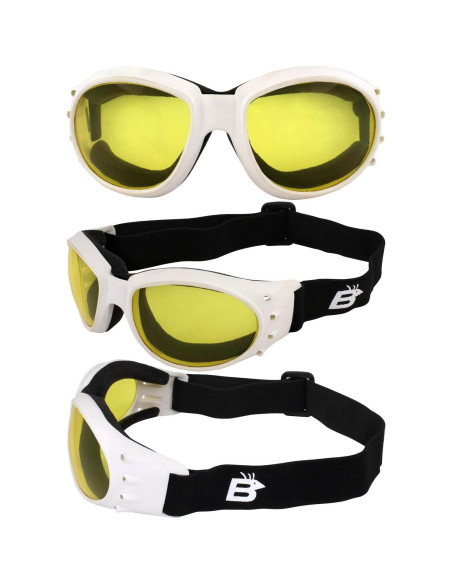 Gafas de Motocicleta Birdz Eyewear Eagle - 2 Pares con Lentes Anti-empañantes