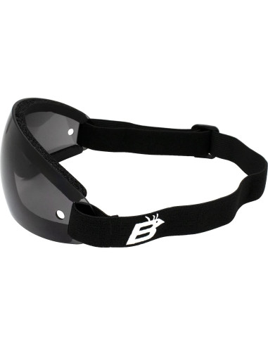Gafas de vuelo Birdz Wing Marco negro Lente ahumada UV 100%