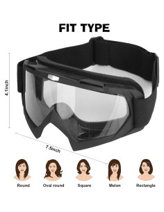 Gafas de Motocicleta YENPK 634 - Protección UV y Antivaho 2