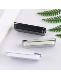 3 Contenedores de Lata Rectangulares Duehut con Tapa Deslizante 2