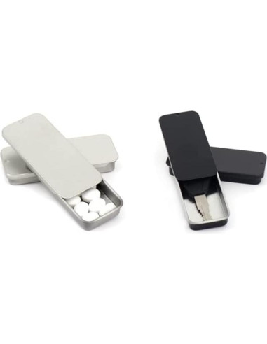 3 Contenedores de Lata Rectangulares Duehut con Tapa Deslizante