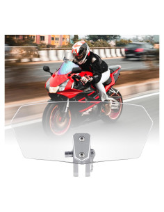 Extensión de Parabrisas Universal Goldfire para Motocicleta Transparente