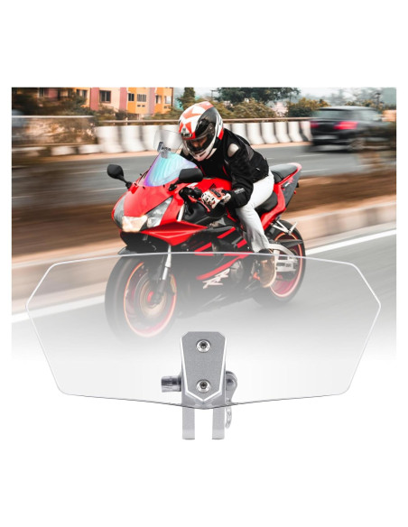 Extensión de Parabrisas Universal Goldfire para Motocicleta Transparente