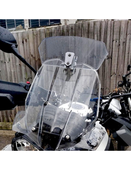 Extensión de Parabrisas Universal Goldfire para Motocicleta Transparente