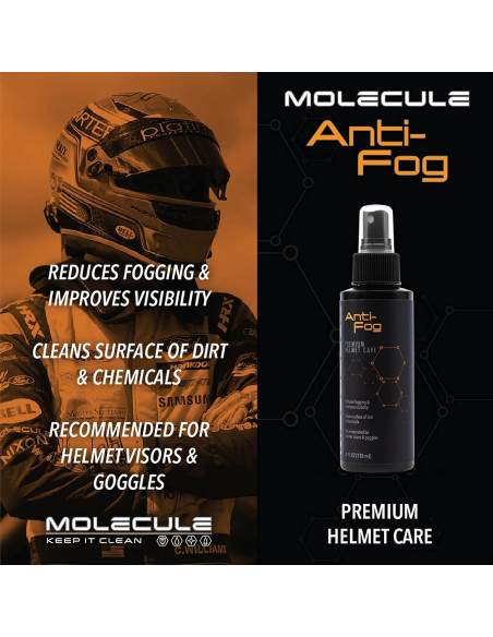 Casco Antiniebla Molecule MOLMLHAF41 - Visibilidad Mejorada