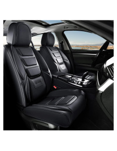 Cubiertas de Asientos de Auto Coverado SCU047 Negras Impermeables
