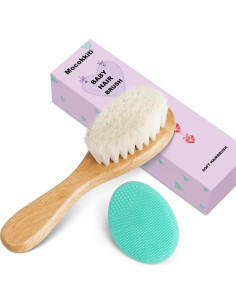 Juego de Cepillos para Bebé Mocokkiti - 2 Piezas, Cuidado Suave 2