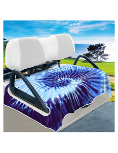 Fundas para Asientos de Carro de Golf YOKYHOM Tie-dye 130x79cm