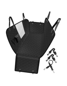 Cubierta de Asiento para Perros Femuar Negra Impermeable 137x147cm