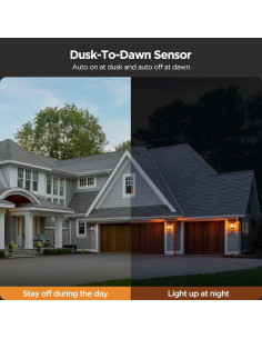 Bombillas LED de Llama Vicstone E26 Dusk to Dawn 2 Pzas 2