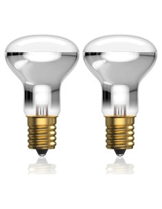 Bombilla de Lava E17 40W Tobebright Dimmable 2500K Paquete de 2