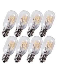 Bombilla E12 T20 15W 2700K BlueStars - Paquete de 8