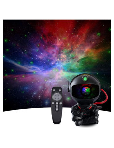 Proyector de Estrellas SHJQJJLBCQ Astronauta Luz Nocturna