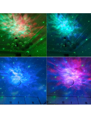 Proyector de Estrellas NICAYET Astronauta LED con Control Remoto