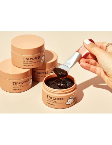 Gel Exfoliante Suave TONYMOLY Soy Café 100 ml - Piel Suave