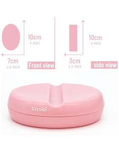 Soporte Magnético para Alfileres Sizobi 10.2x7.1cm Rosa 2
