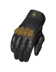 Guantes ScorpionEXO Hybrid Air Negro/Dorado - Pequeño