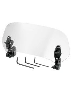 Parabrisas Motoforti 28.5cm Ajustable para Motocicletas
