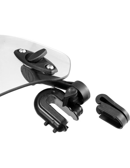 Parabrisas Motoforti 28.5cm Ajustable para Motocicletas