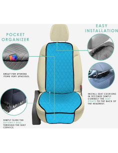 Funda de Asiento de Coche FH Group Aqua Impermeable Universal 2