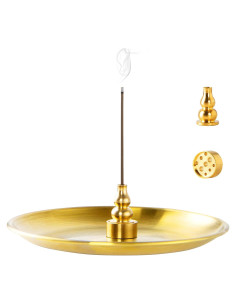 Quemador de Incienso 3 en 1 OSOPOLA Calabaza 14 cm Metal