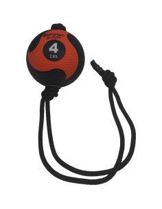 Pelota Medicinal Aeromat Elite Power Rope 1.81 kg - Goma Natural 2