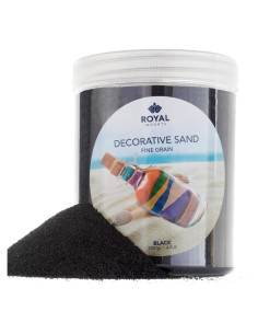 Arena Decorativa Negra Royal Imports 2.04 KG Impermeable