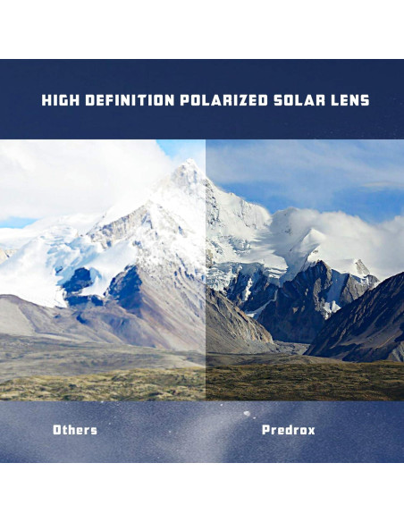 Lentes Reemplazo Polarizados Predrox para Gafas Oakley Si M Frame 2.0