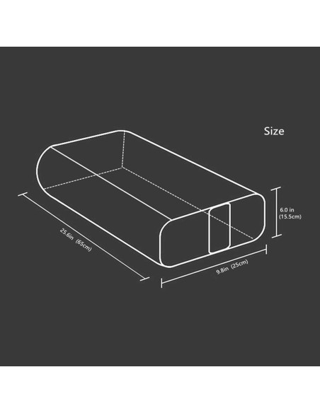 Almohada de Yoga NGT Guía Soporte Espuma Lavable 65x25x15.24cm