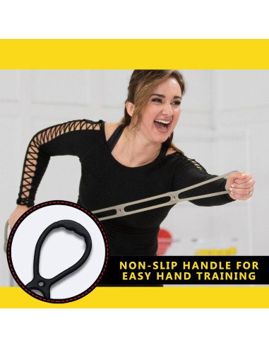 Banda de Resistencia Ajustable Walk at Home 7 Anillos Negro