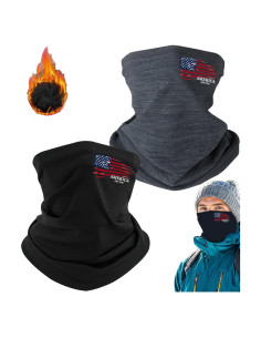 Gaiter de Cuello Invierno Bandera Americana - Unisex