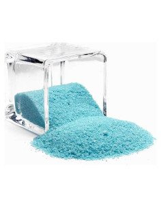 Arena Colorida Gruesa Aqua WGV 0.45 kg para Manualidades