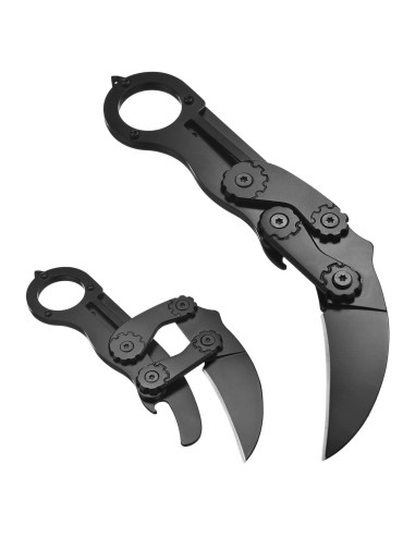 Cuchillo Plegable Promithi 6cm con Abrebotellas y Rompevidrios