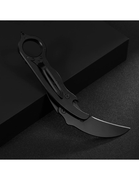 Cuchillo Plegable Promithi 6cm con Abrebotellas y Rompevidrios