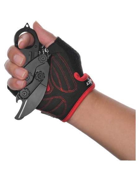 Cuchillo Plegable Promithi 6cm con Abrebotellas y Rompevidrios