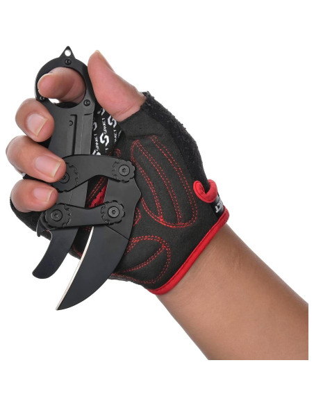 Cuchillo Plegable Promithi 6cm con Abrebotellas y Rompevidrios