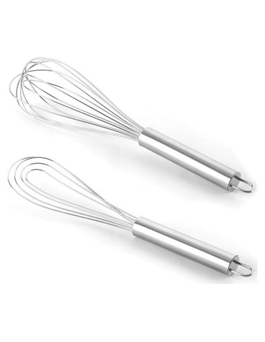 Conjunto de Batidores de Acero Inoxidable Fox Run 25.4 cm