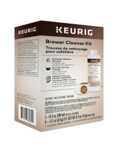 Kit de Limpieza para Cafetera Keurig - Descalcificador y 4 Cápsulas