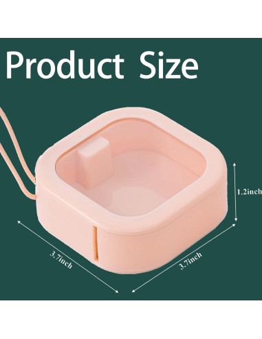 Organizador de Cintas para el Cabello ESEHGS - 2 Piezas Blanco