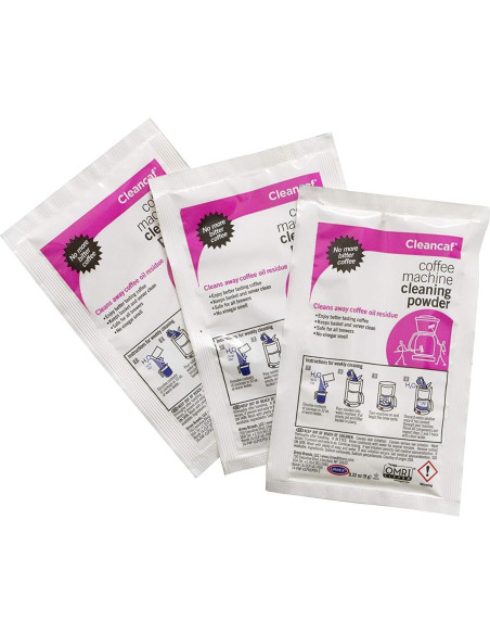 Limpiador de Cafeteras Urnex Cleancaf en Polvo - 2 Paquetes