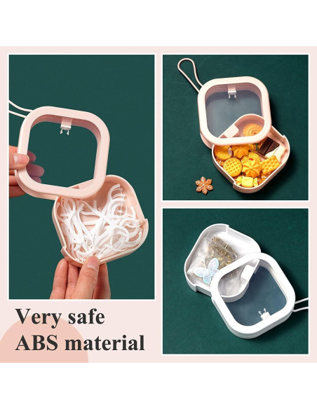 Organizador de Cintas para el Cabello ESEHGS - 2 Piezas Blanco