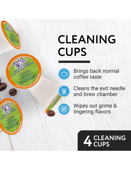 Kit de Limpieza y Desincrustante Impresa para Cafeteras Keurig