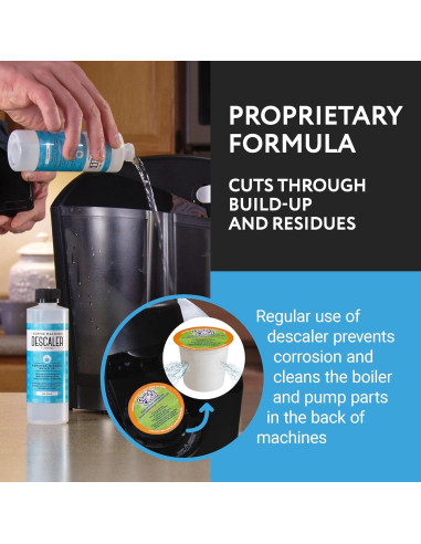 Kit de Limpieza y Desincrustante Impresa para Cafeteras Keurig