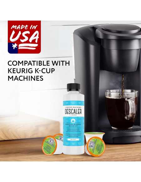 Kit de Limpieza y Desincrustante Impresa para Cafeteras Keurig