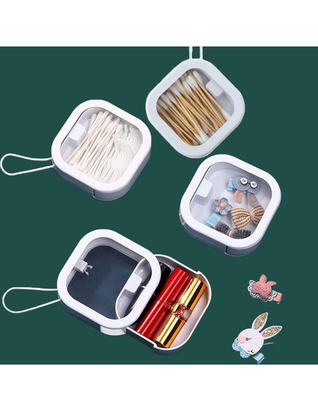 Organizador de Cintas para el Cabello ESEHGS - 2 Piezas Blanco