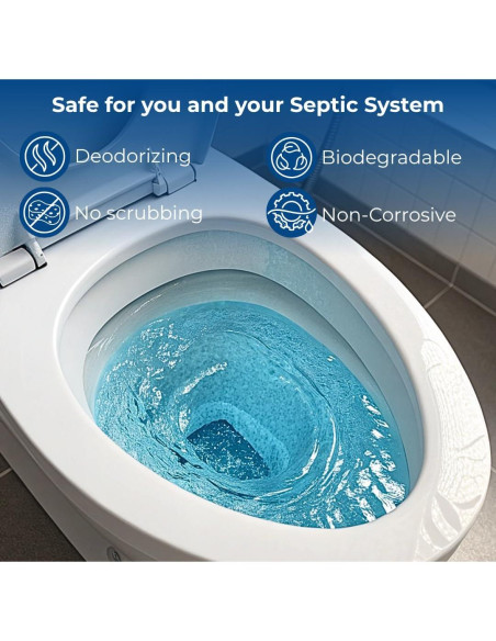 Tabletas Limpiadoras de Inodoro Skyis - Paquete de 12 Unidades