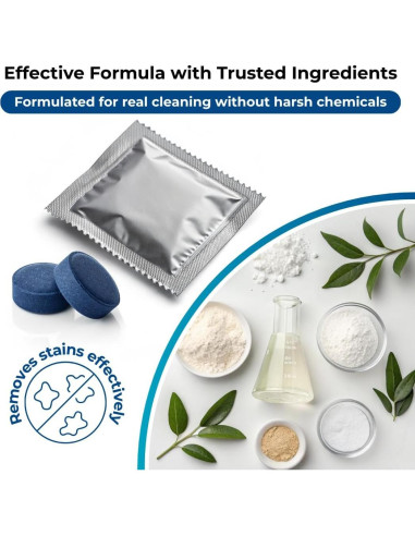 Tabletas Limpiadoras de Inodoro Skyis - Paquete de 12 Unidades