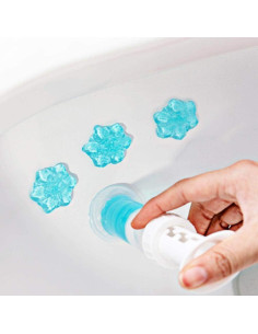 Gel Limpiador de Inodoro Simple Life - 32 Sellos Aroma Floral 2