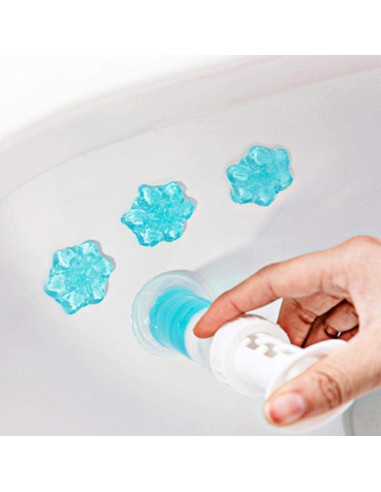 Gel Limpiador de Inodoro Simple Life - 32 Sellos Aroma Floral